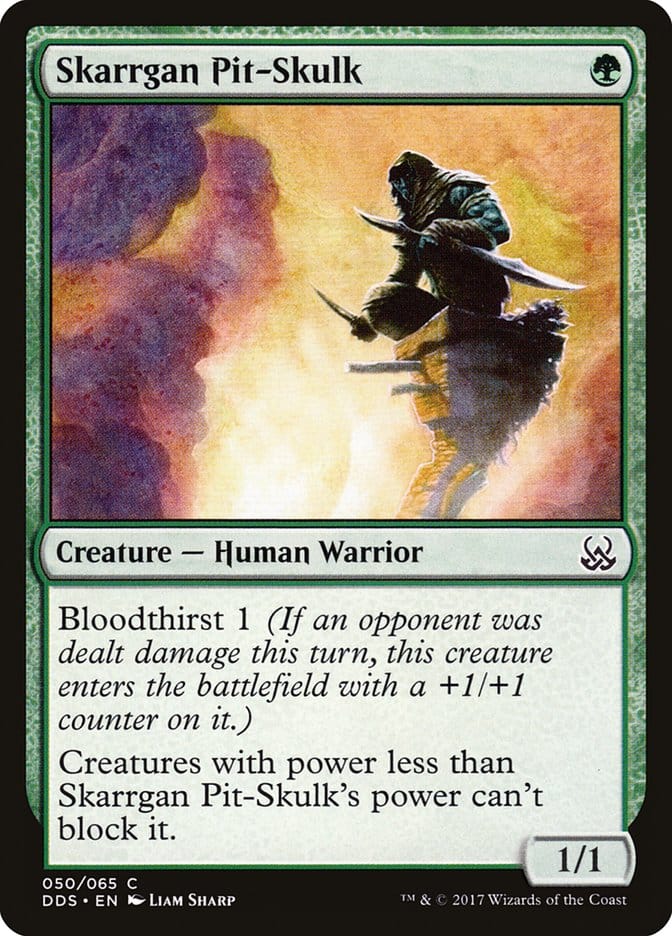Skarrgan Pit-Skulk [Duel Decks: Mind vs. Might] Magic: The Gathering