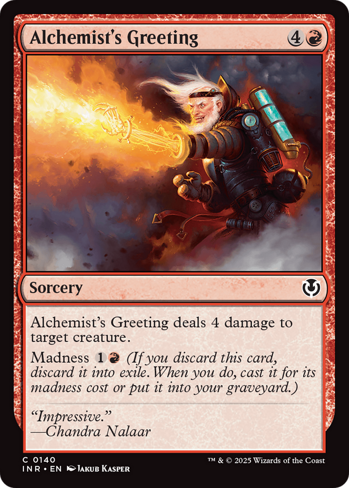 Alchemist's Greeting [Innistrad Remastered] Magic: The Gathering