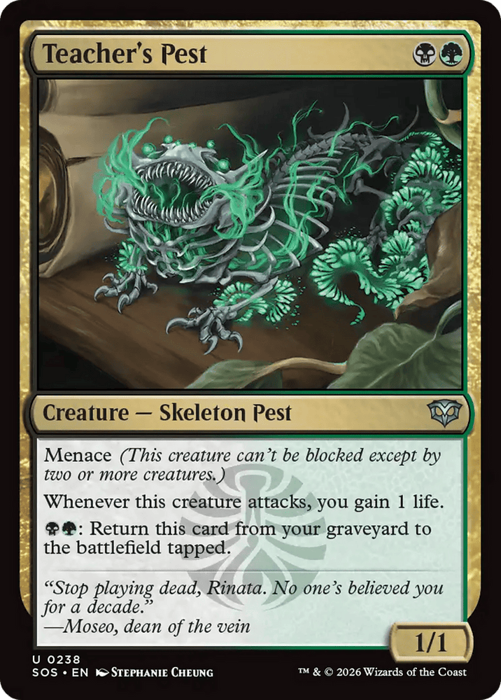 Teacher's Pest [Secrets of Strixhaven]