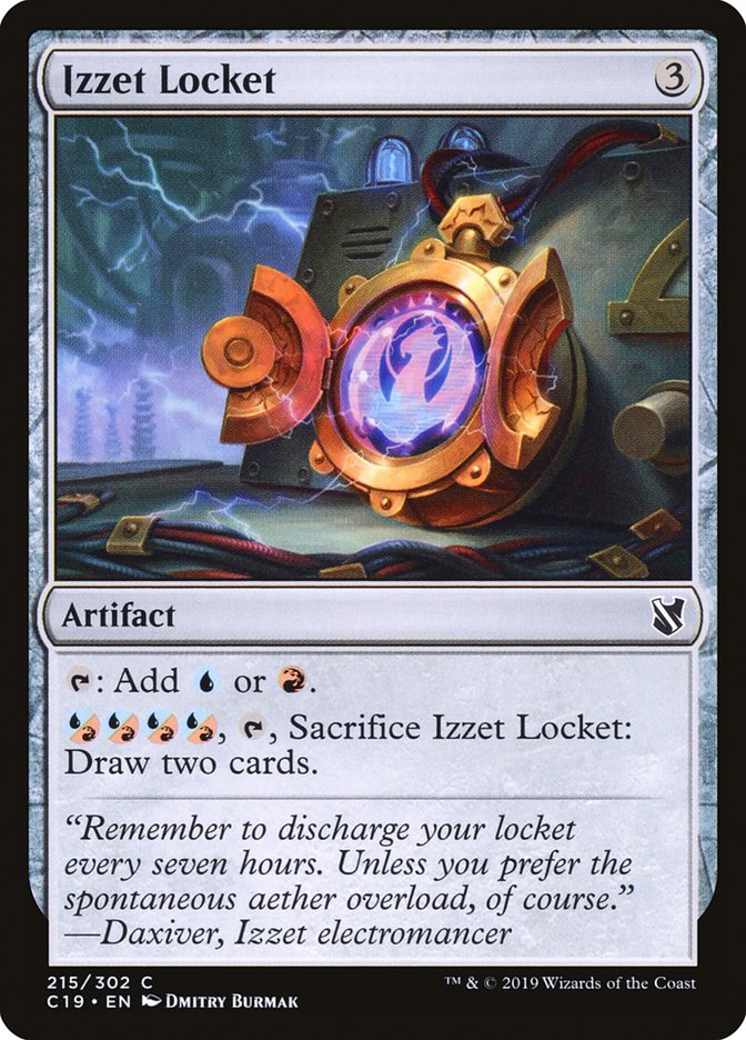 Izzet Locket [Commander 2019] Magic: The Gathering