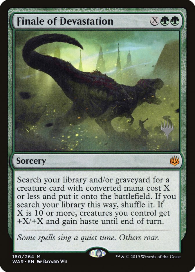 Finale of Devastation (Promo Pack) [War of the Spark Promos] Magic: The Gathering