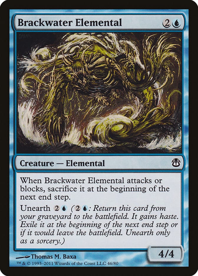Brackwater Elemental [Duel Decks: Ajani vs. Nicol Bolas] Magic: The Gathering