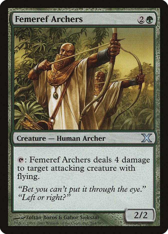 Femeref Archers [Tenth Edition] Magic: The Gathering