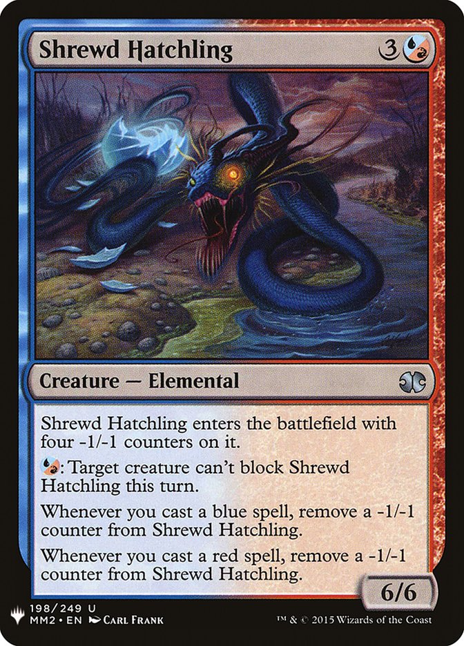 Shrewd Hatchling [Mystery Booster] Magic: The Gathering