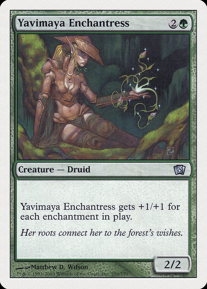 Yavimaya Enchantress [Eighth Edition] Magic: The Gathering