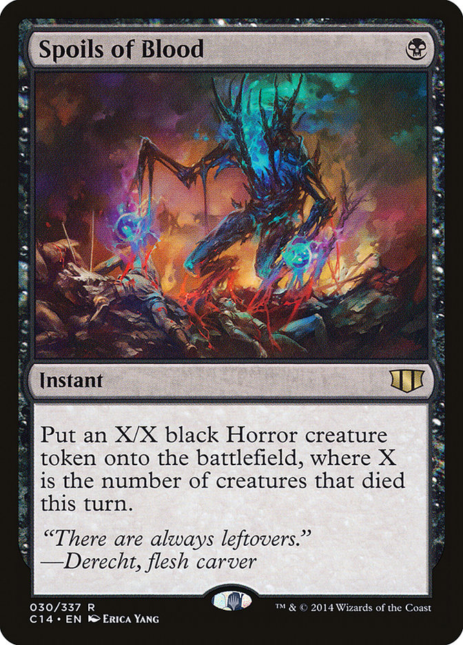 Spoils of Blood [Commander 2014] Magic: The Gathering
