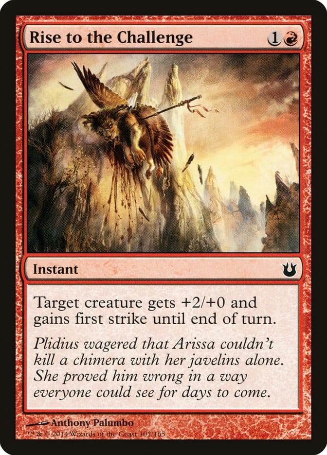 Rise to the Challenge [Born of the Gods] Magic: The Gathering