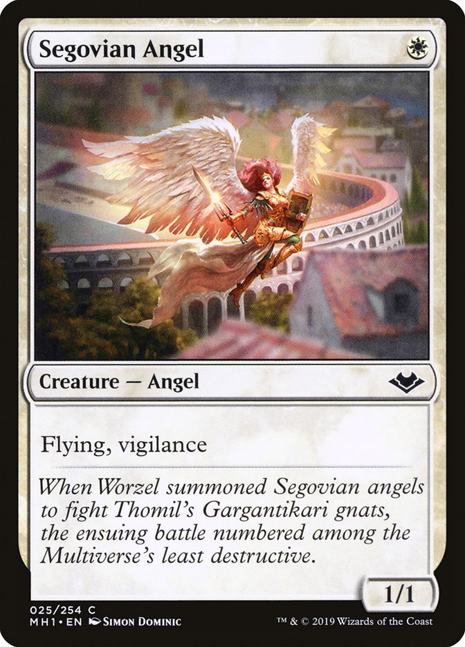 Segovian Angel [Modern Horizons] Magic: The Gathering