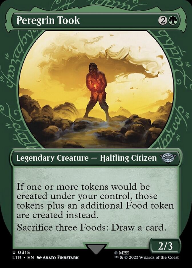 Peregrin Took (Showcase Ring Frame) [The Lord of the Rings: Tales of Middle-Earth] Magic: The Gathering