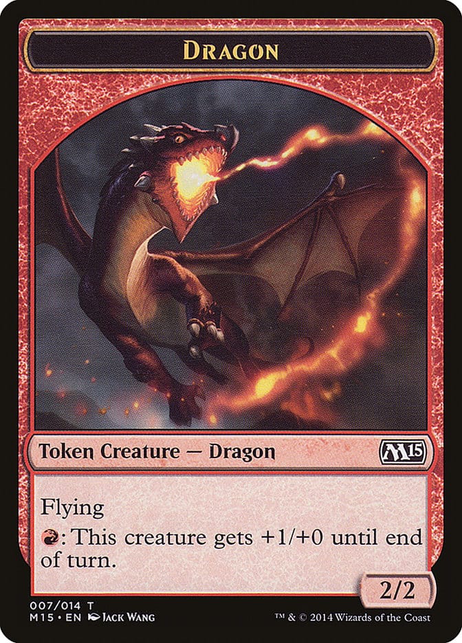 Dragon Token [Magic 2015 Tokens] Magic: The Gathering