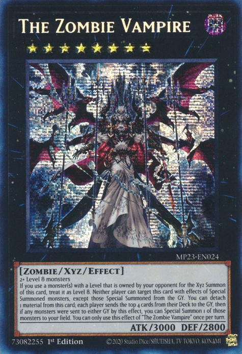 The Zombie Vampire [MP23-EN024] Prismatic Secret Rare - Yugioh Cards For Your TCG Needs!