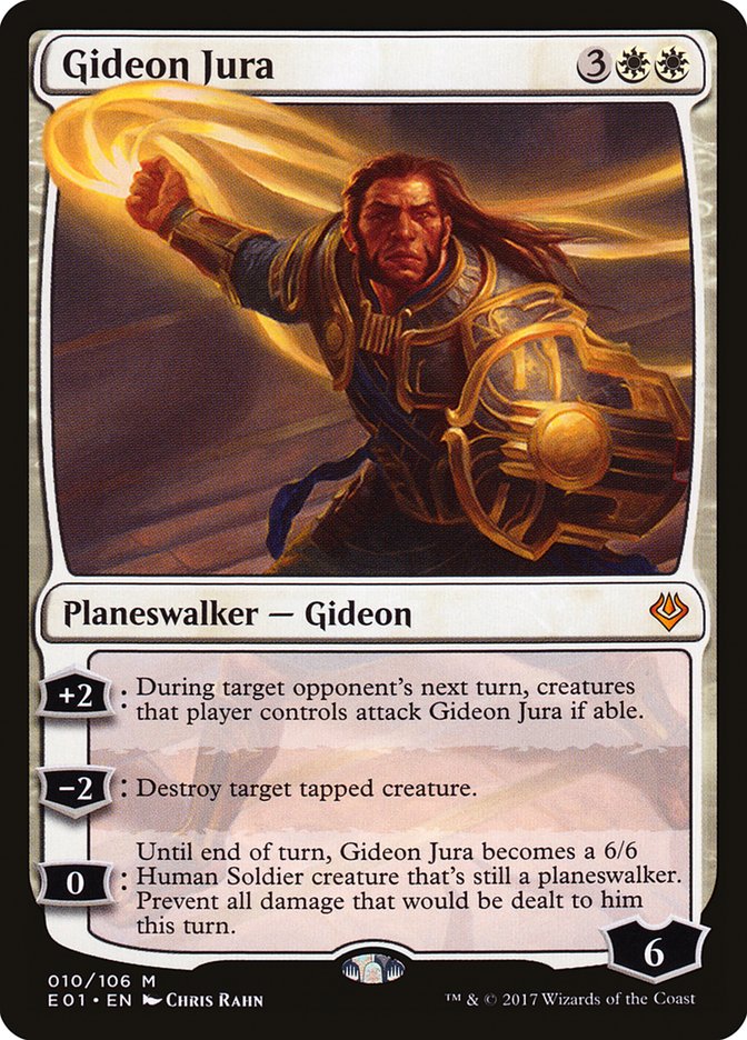 Gideon Jura [Archenemy: Nicol Bolas] Magic: The Gathering