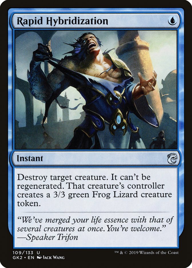 Rapid Hybridization [Ravnica Allegiance Guild Kit] Magic: The Gathering