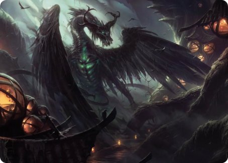 Beledros Witherbloom Art Card [Strixhaven: School of Mages Art Series] Magic: The Gathering