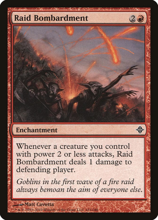 Raid Bombardment [Rise of the Eldrazi] Magic: The Gathering