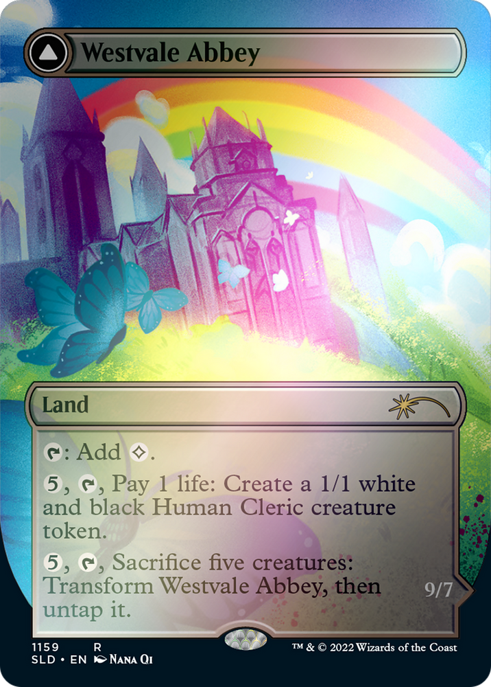 Westvale Abbey // Ormendahl, Profane Prince (Borderless) [Secret Lair: From Cute to Brute] Magic: The Gathering
