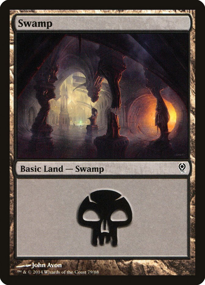 Swamp (79) [Duel Decks: Jace vs. Vraska] Magic: The Gathering