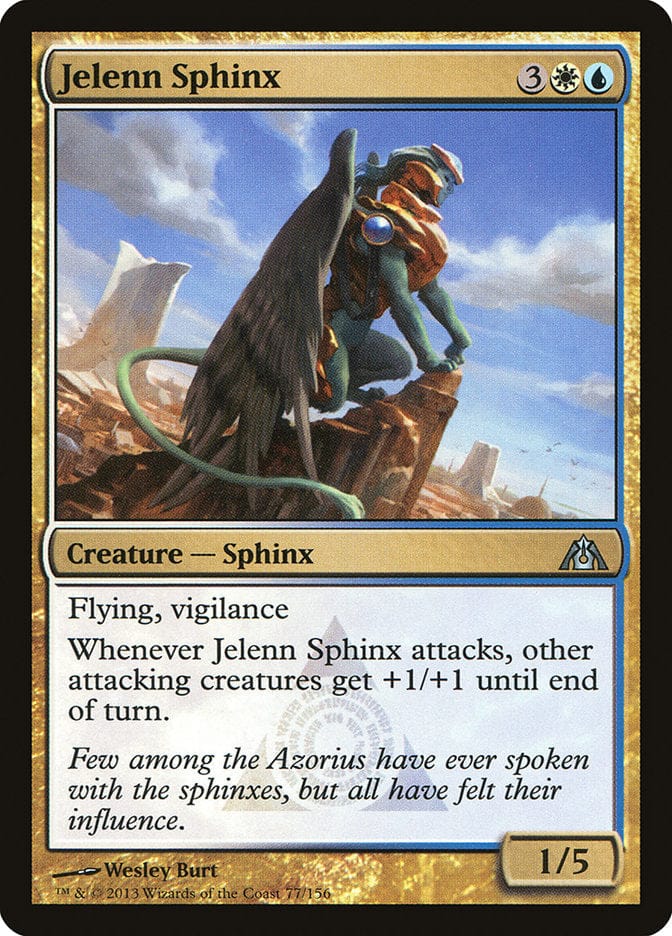 Jelenn Sphinx [Dragon's Maze] Magic: The Gathering