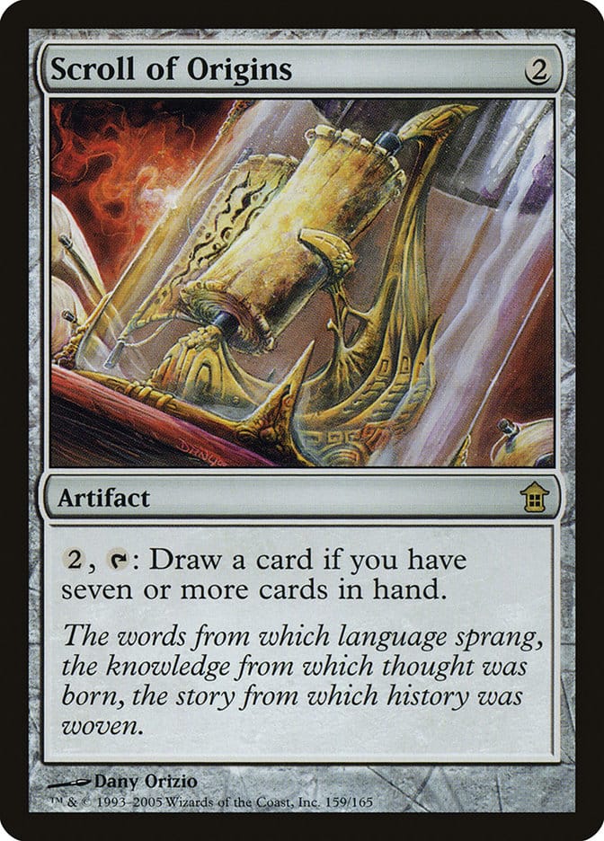 Scroll of Origins [Saviors of Kamigawa] Magic: The Gathering