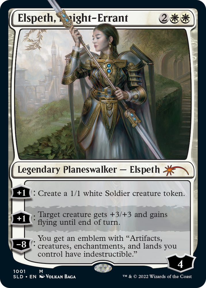 Elspeth, Knight-Errant [Secret Lair Drop Series] Magic: The Gathering