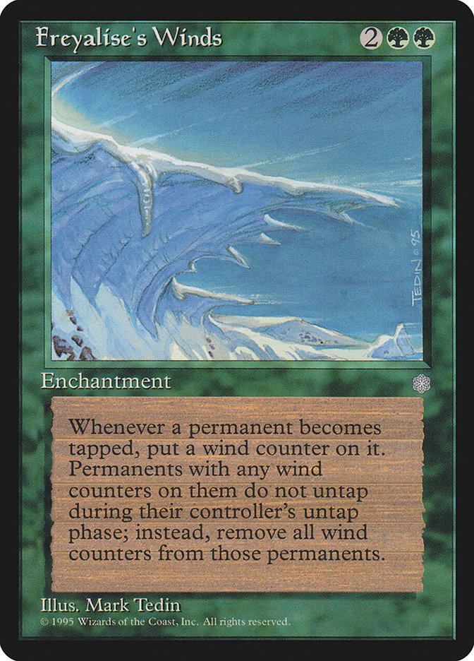 Freyalise's Winds [Ice Age] Magic: The Gathering