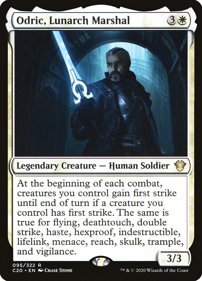 Odric, Lunarch Marshal [Commander 2020] Magic: The Gathering
