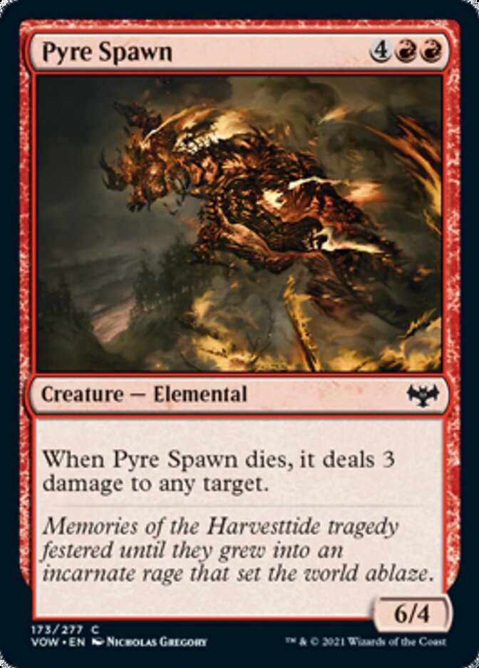 Pyre Spawn [Innistrad: Crimson Vow] Magic: The Gathering