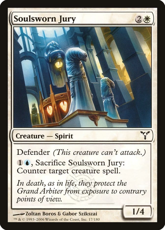 Soulsworn Jury [Dissension] Magic: The Gathering