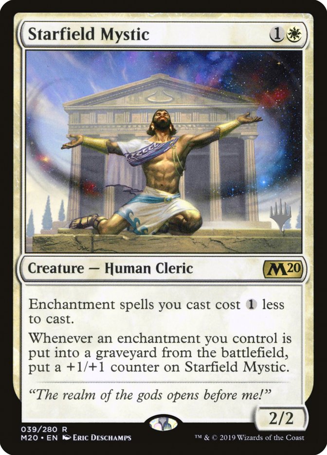 Starfield Mystic (Promo Pack) [Core Set 2020 Promos] Magic: The Gathering
