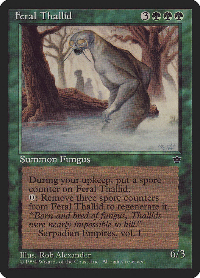 Feral Thallid [Fallen Empires] Magic: The Gathering