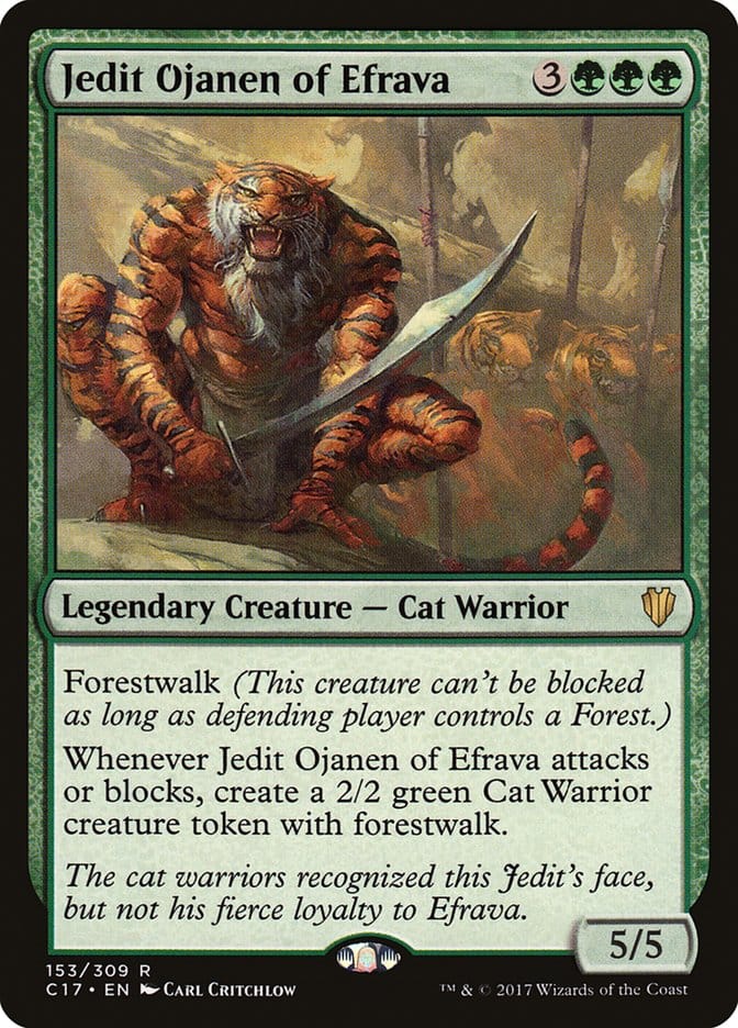 Jedit Ojanen of Efrava [Commander 2017] Magic: The Gathering