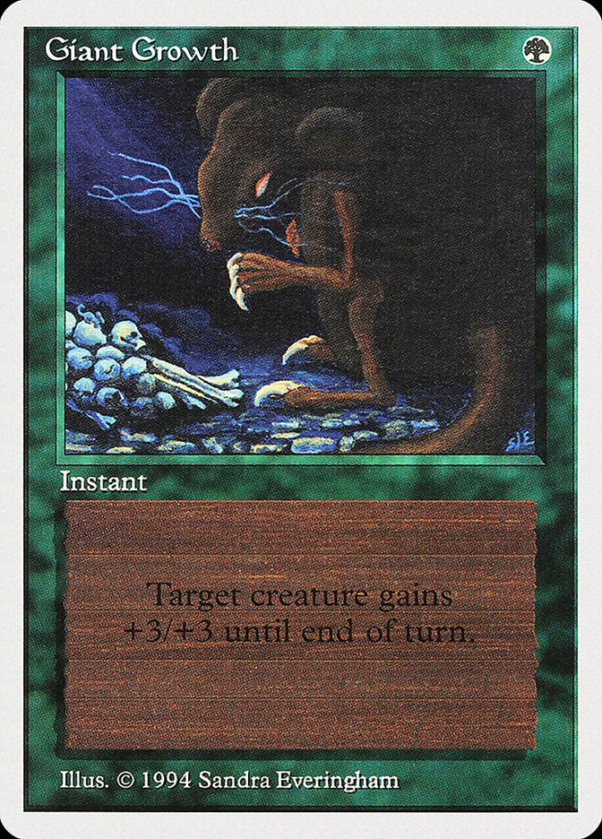 Giant Growth [Summer Magic / Edgar] Magic: The Gathering