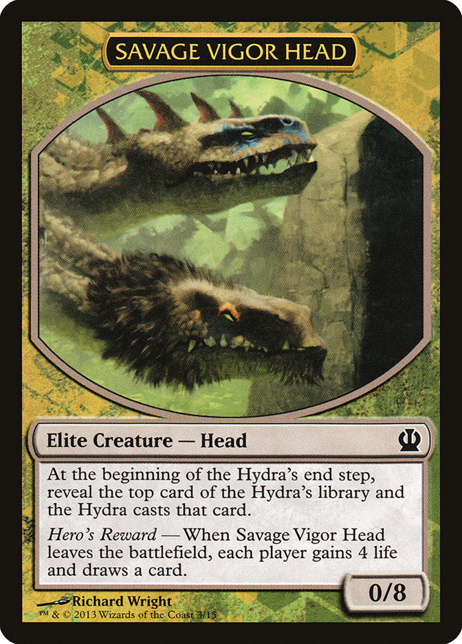 Savage Vigor Head [Theros Face the Hydra] Magic: The Gathering