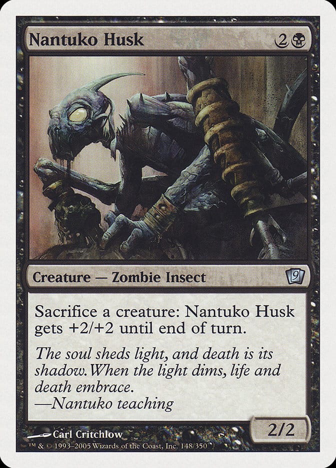 Nantuko Husk [Ninth Edition] Magic: The Gathering