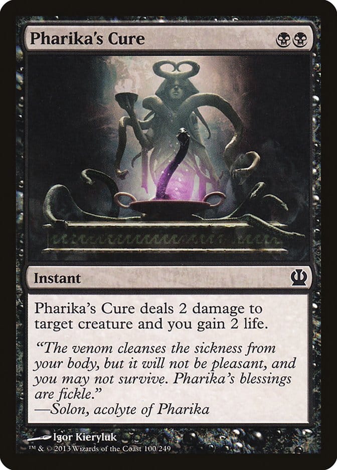 Pharika's Cure [Theros] Magic: The Gathering