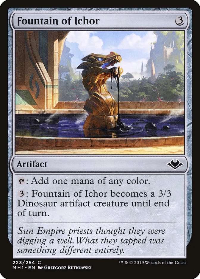 Fountain of Ichor [Modern Horizons] Magic: The Gathering
