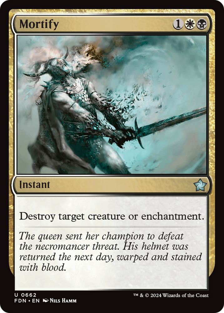 Mortify [Foundations] Magic: The Gathering