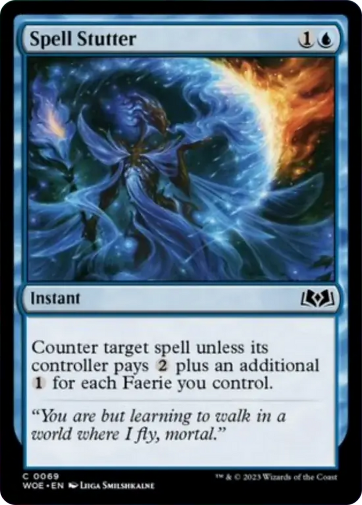 Spell Stutter [Wilds of Eldraine] Magic: The Gathering