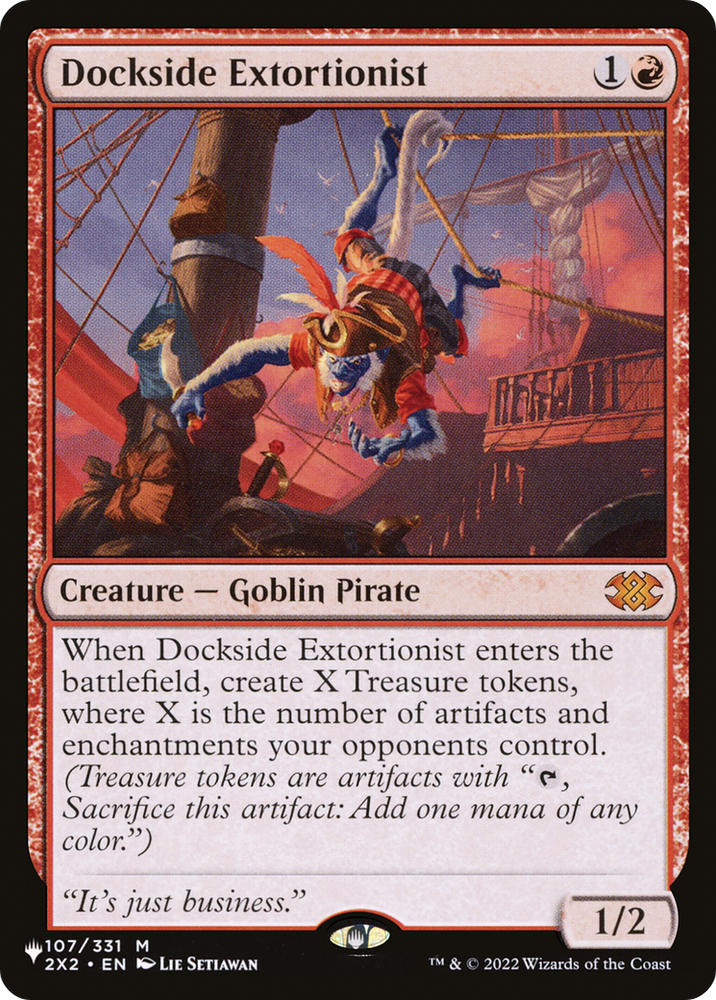 Dockside Extortionist [The List] Magic: The Gathering