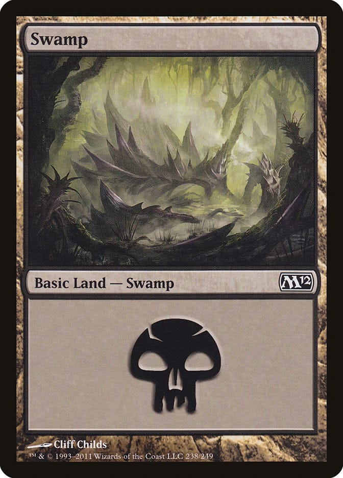 Swamp (238) [Magic 2012] Magic: The Gathering
