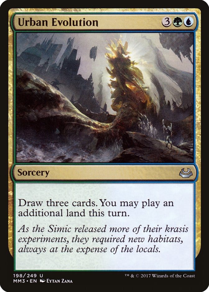 Urban Evolution [Modern Masters 2017] Magic: The Gathering