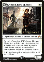 Kytheon, Hero of Akros // Gideon, Battle-Forged [Magic Origins Prerelease Promos] Magic: The Gathering