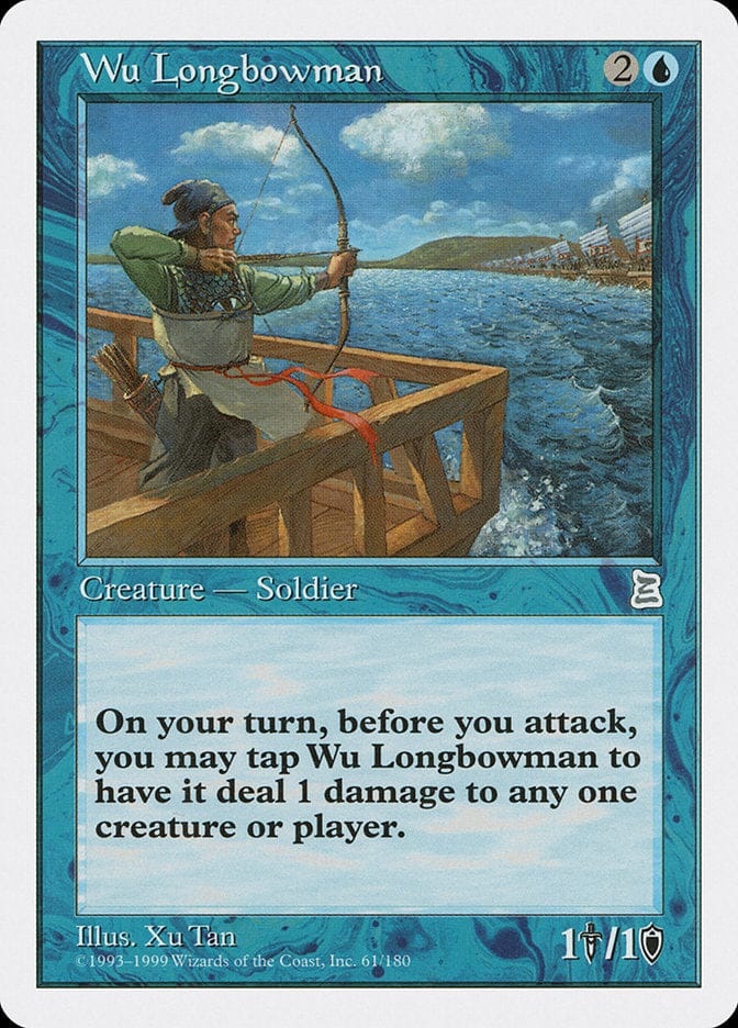 Wu Longbowman [Portal Three Kingdoms] Magic: The Gathering