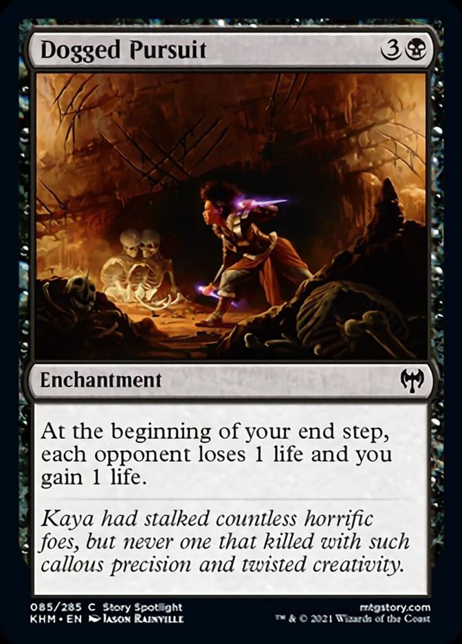 Dogged Pursuit [Kaldheim] Magic: The Gathering