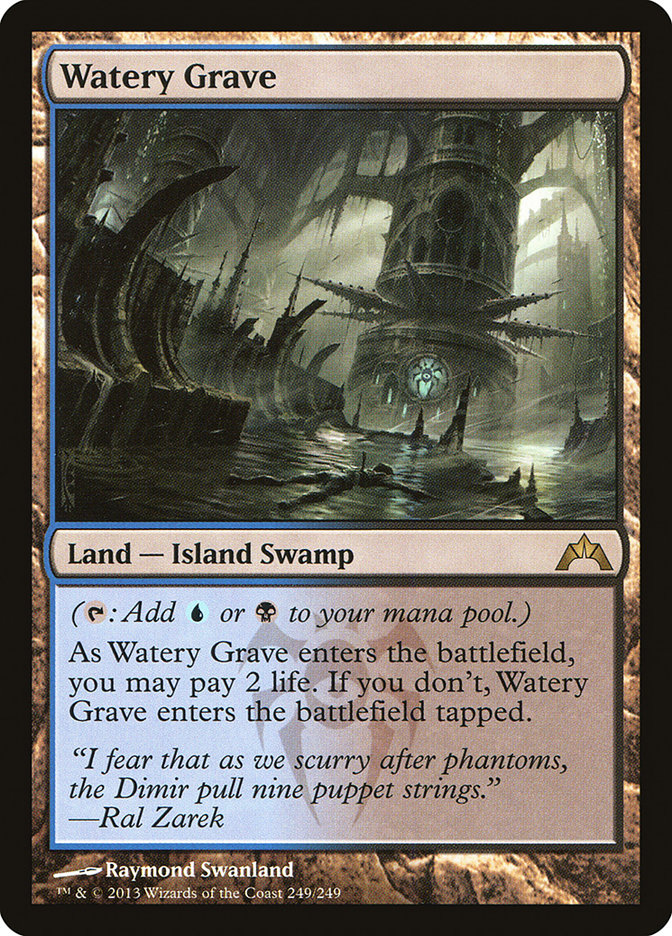 Watery Grave [Gatecrash] Magic: The Gathering