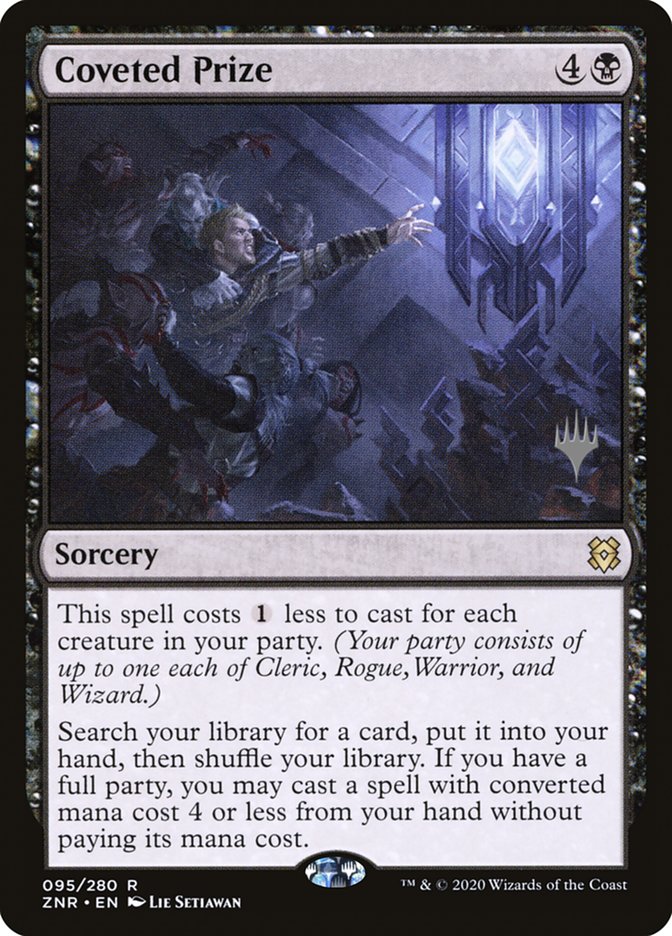 Coveted Prize (Promo Pack) [Zendikar Rising Promos] Magic: The Gathering