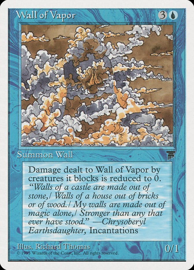 Wall of Vapor [Chronicles] Magic: The Gathering