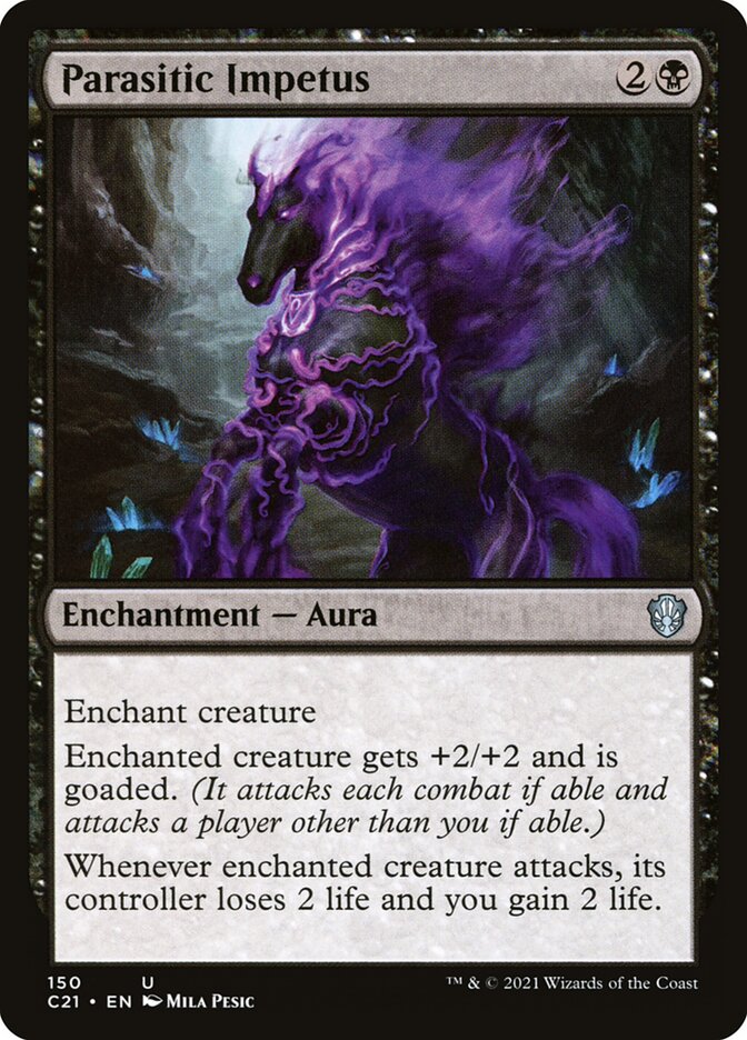 Parasitic Impetus [Commander 2021] Magic: The Gathering