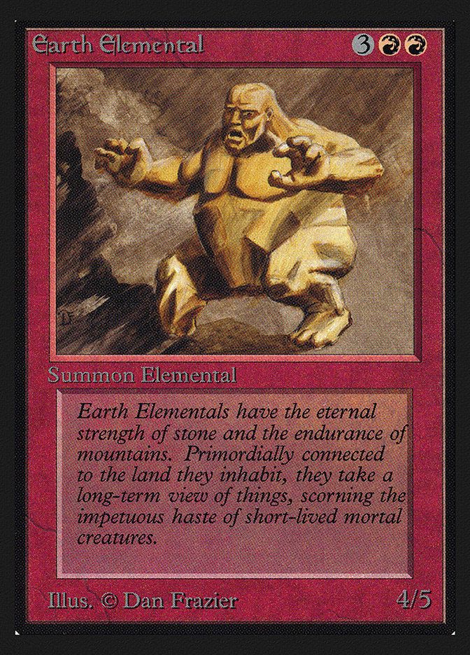 Earth Elemental [Collectors' Edition] Magic: The Gathering