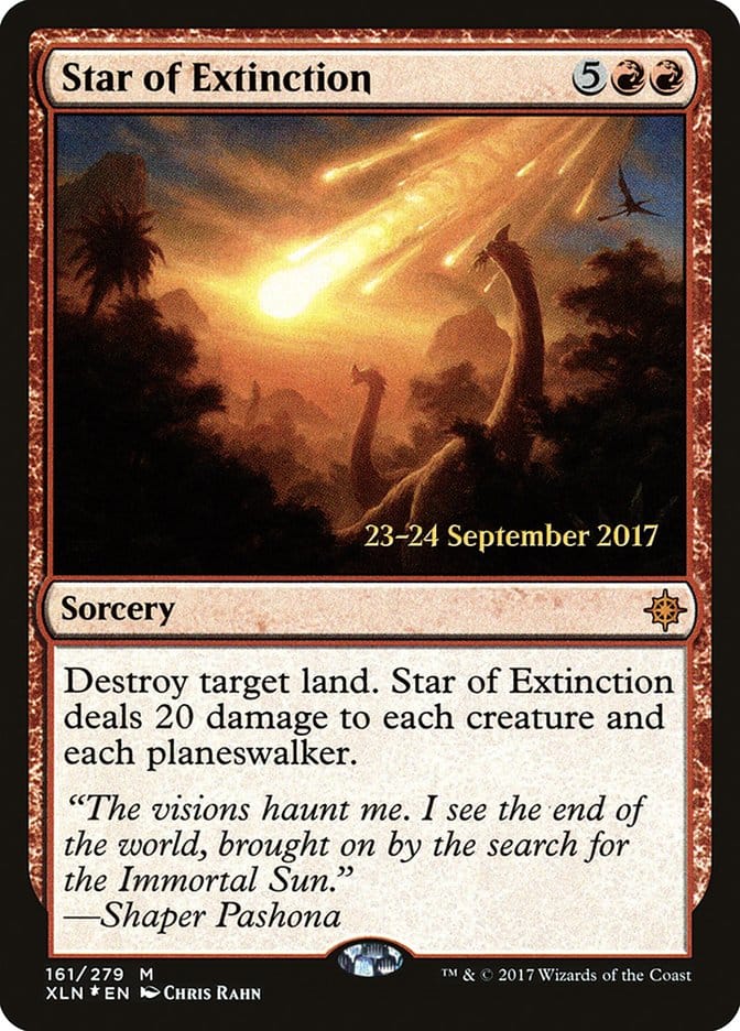 Star of Extinction [Ixalan Prerelease Promos] Magic: The Gathering